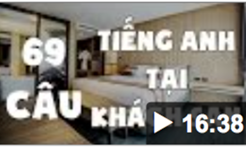 69 câu tiếng anh giao tiếp trong khách sạn